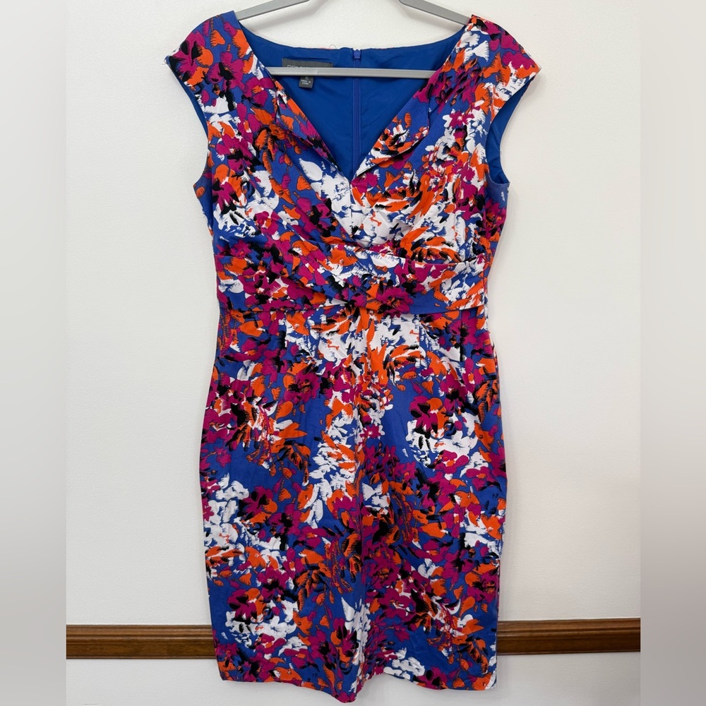 Donna Ricco Floral Shift Dress
